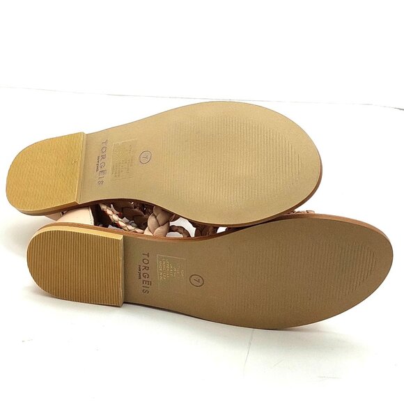 Torgeis Womens Aurelia Flat Sandals -  Size  7 Medium - Picture 5 of 7